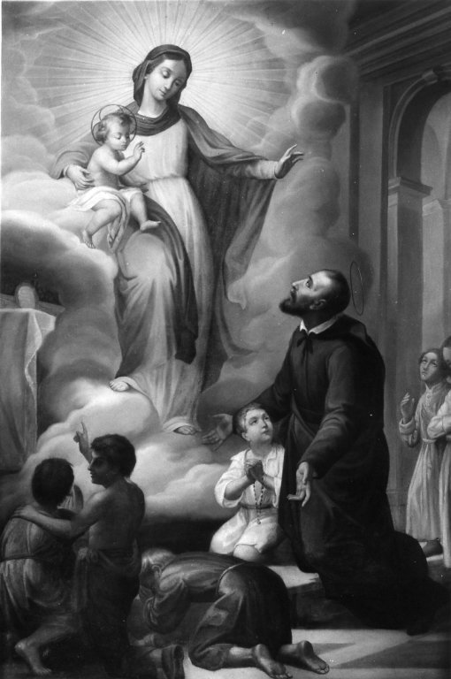 San Girolamo Emiliani presenta gli orfani poveri alla Madonna (dipinto) by Gavar